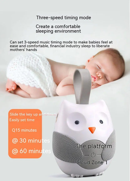 Soothing White Noise Owl for Baby Sleep