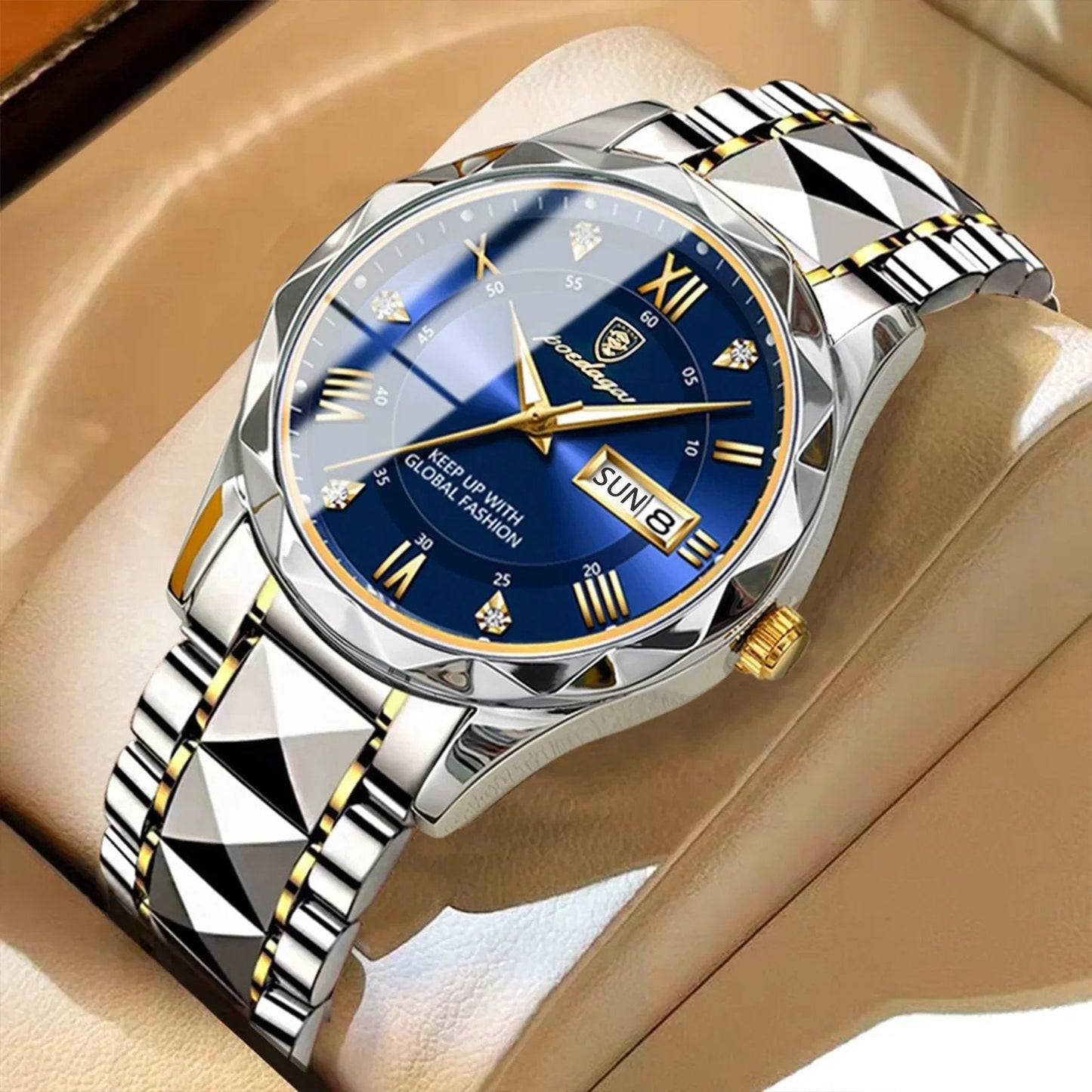 Premium Men's Waterproof Luminous Wrist Watch