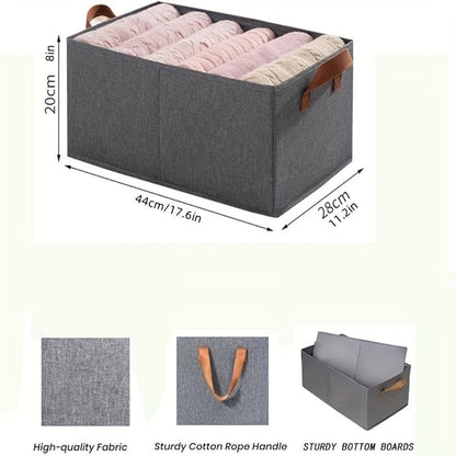 Stylish Collapsible Storage Basket Set of 3