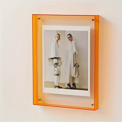 Bright Clear Picture Frame for Wall and Table Decor