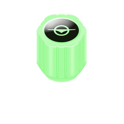 Bright Green LED Tire Valve Stem Caps 20 Pack