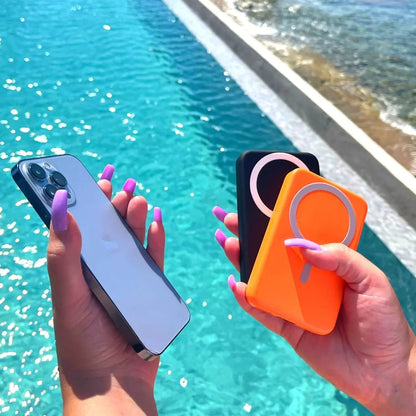 Compact Wireless Portable Charger 10000mAh Power Bank