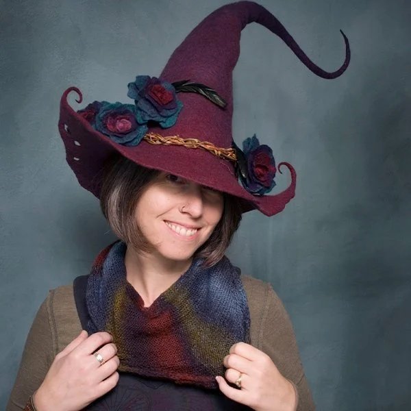 Spooky Hex Hat for Halloween Costume
