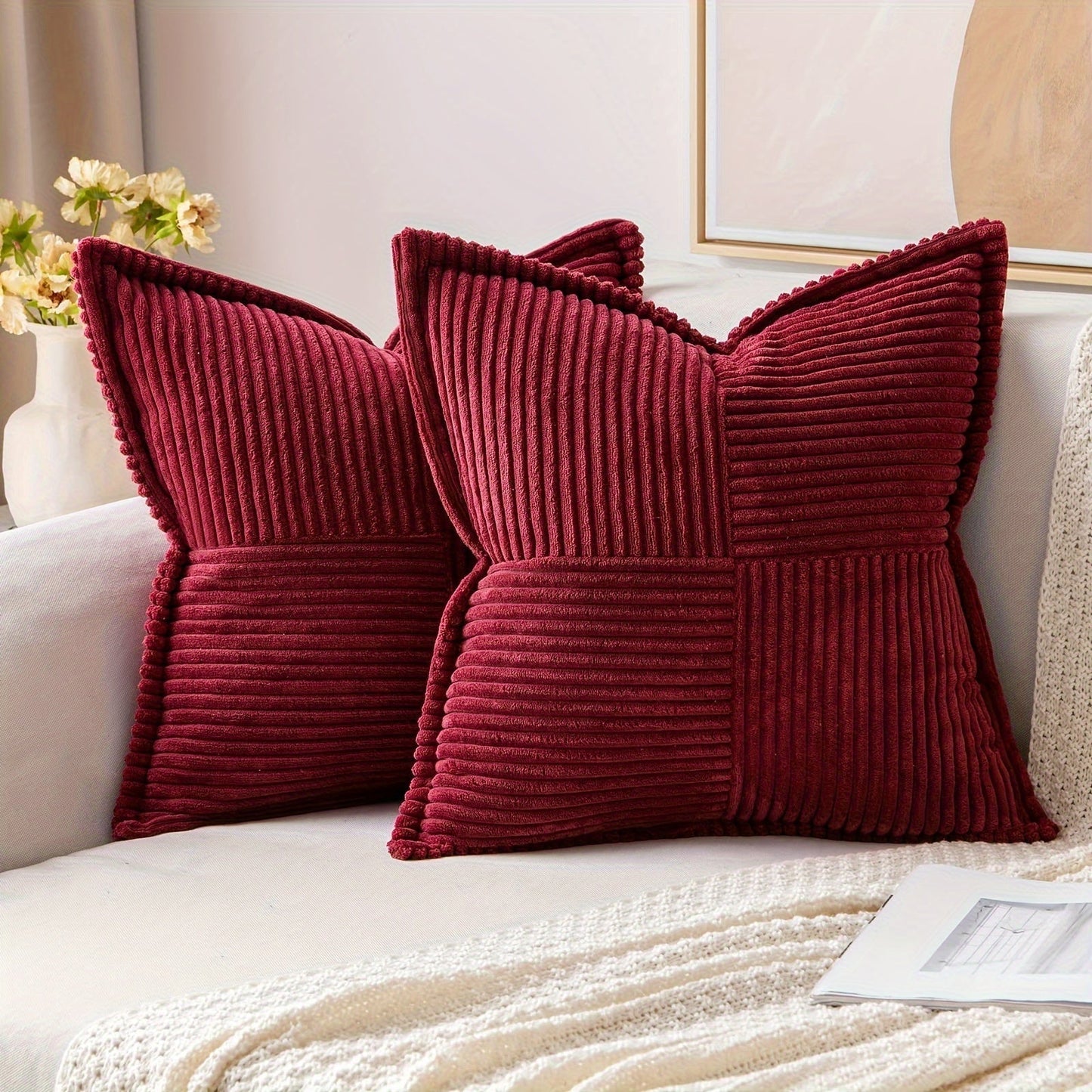 Soft Decorative Pillowcase for Home and Bed