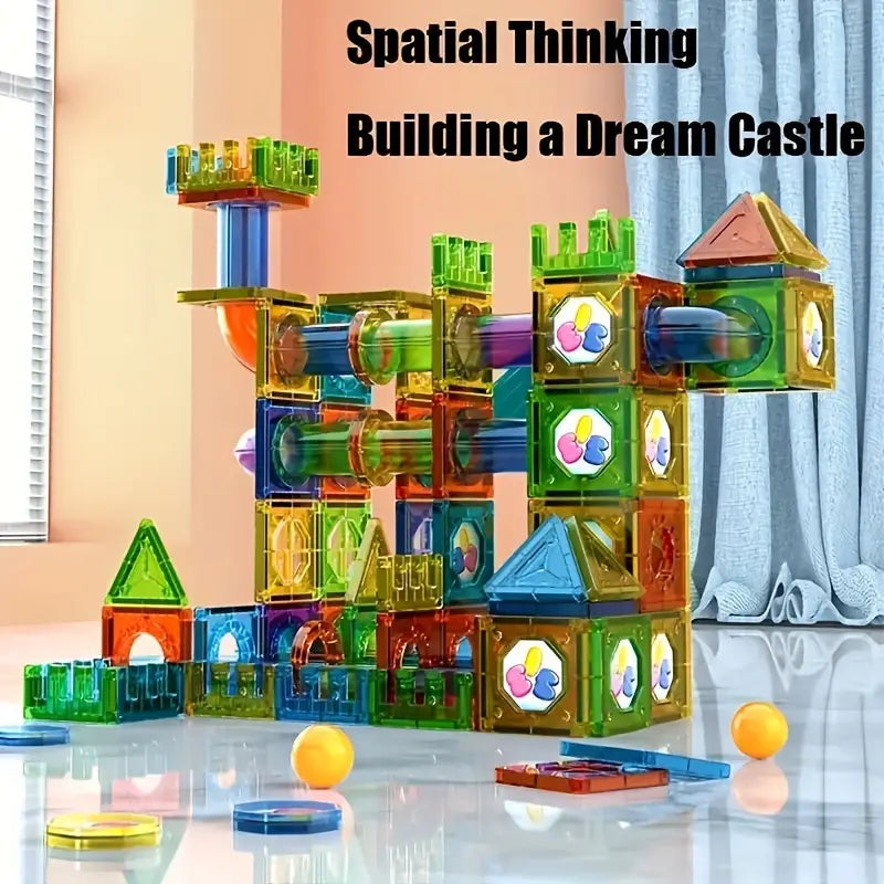 Fun Magnetic Building Blocks Set