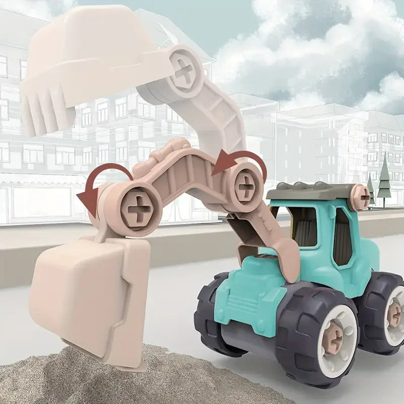 Ultimate Building Truck Toy Set