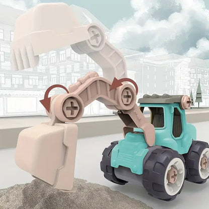 Ultimate Building Truck Toy Set