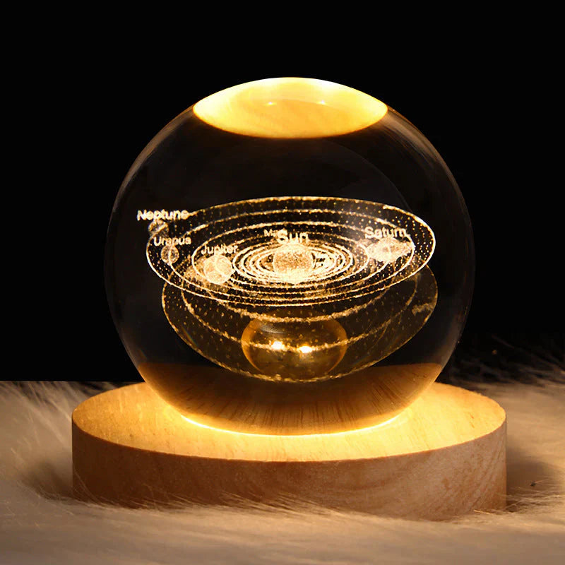 3D Crystal Table Lamp