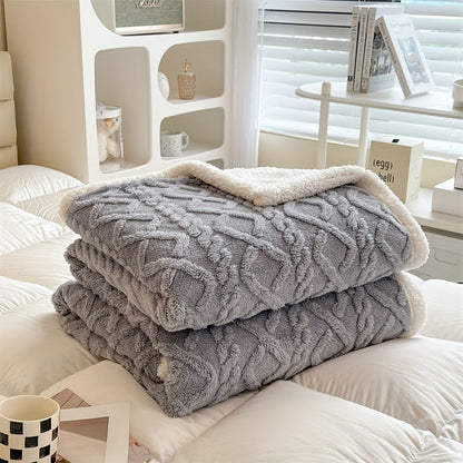 Cozy Plush Winter Throw Blanket