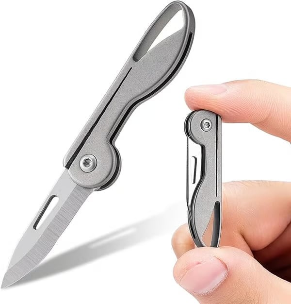 Compact Lightweight Metal Folding Pocket Knife - Befez
