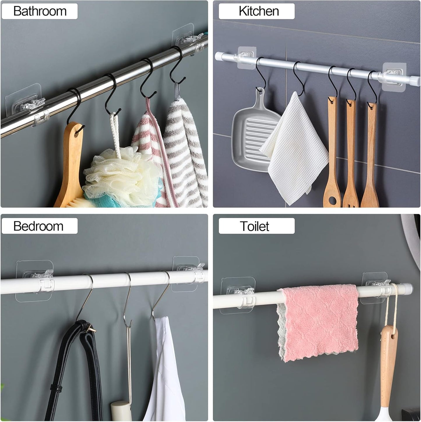 Easy Install Wall Anchor for Damage Free Hanging