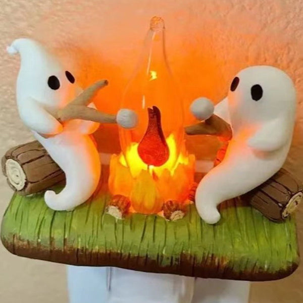 Cozy Electric Fireplace Lamp