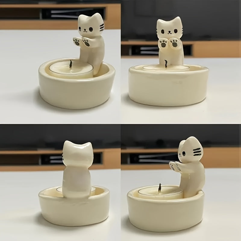 Fun Cat Resin Storage Box