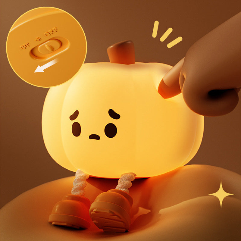 Cozy Pumpkin Table Lamp