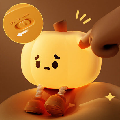Cozy Pumpkin Table Lamp