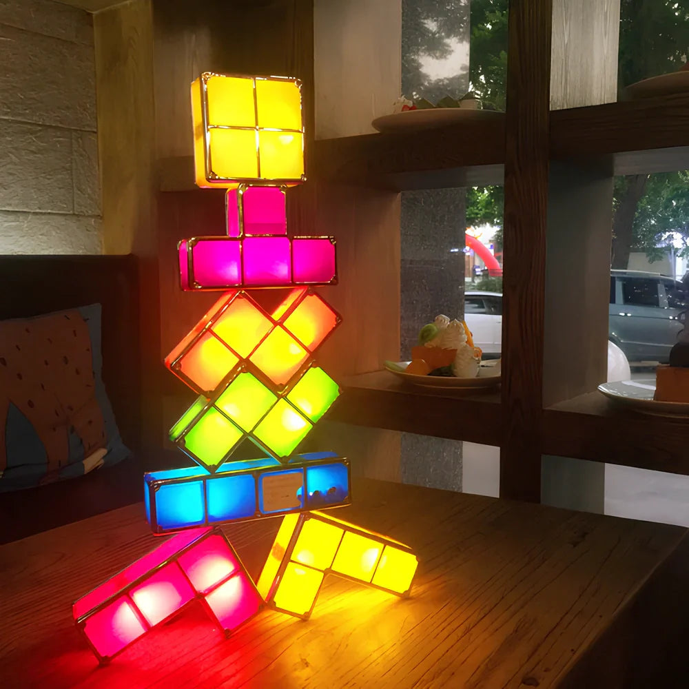 Colorful LED Block Lamp