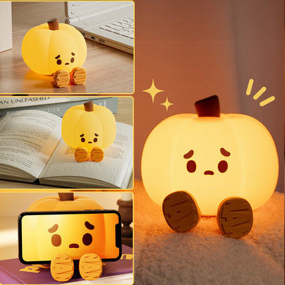 Cozy Pumpkin Table Lamp