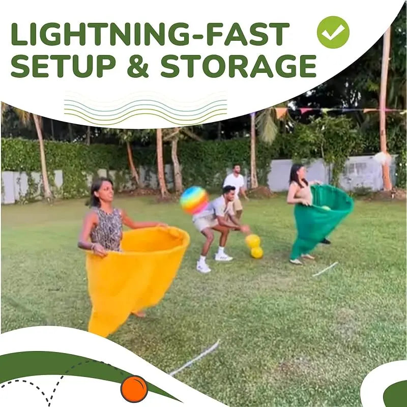 Fun Interactive Ball Toss Game for Kids and Adults