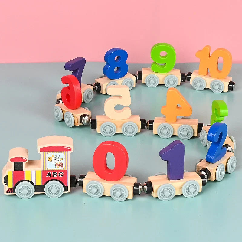 Fun Learning Number Magnet Train