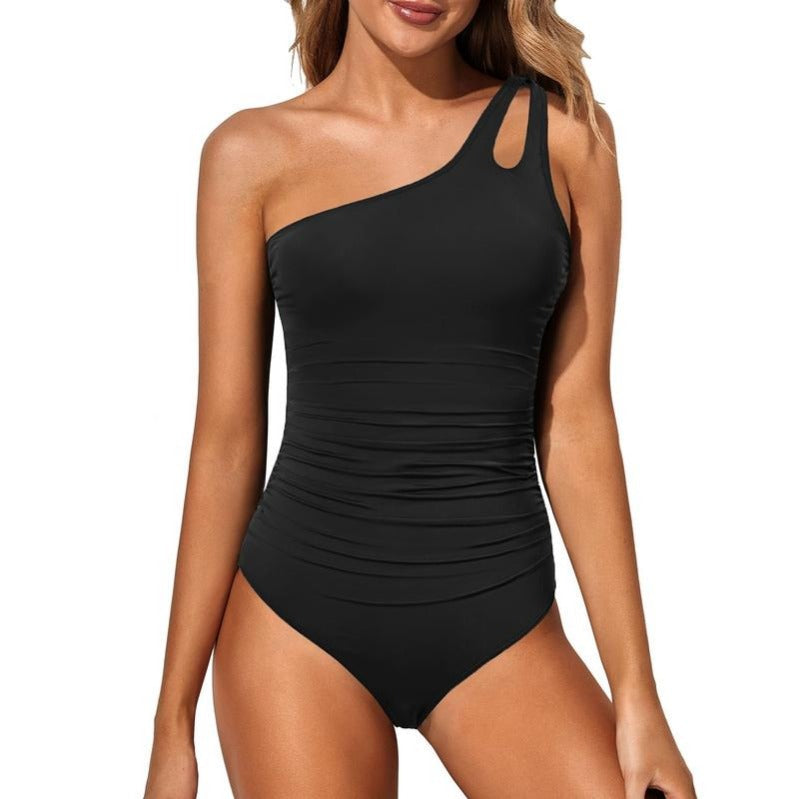 Slimming Halter Neck Women's Swimsuit