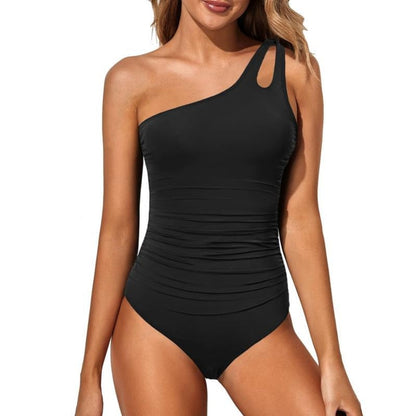 Slimming Halter Neck Women's Swimsuit