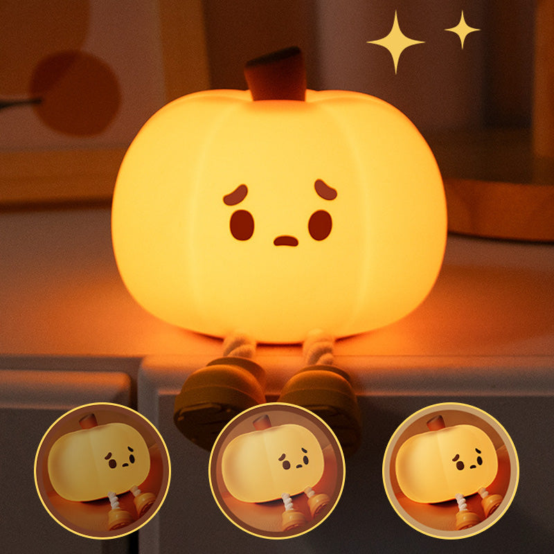 Cozy Pumpkin Table Lamp