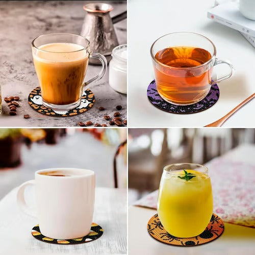 Spooky Halloween Coaster Set
