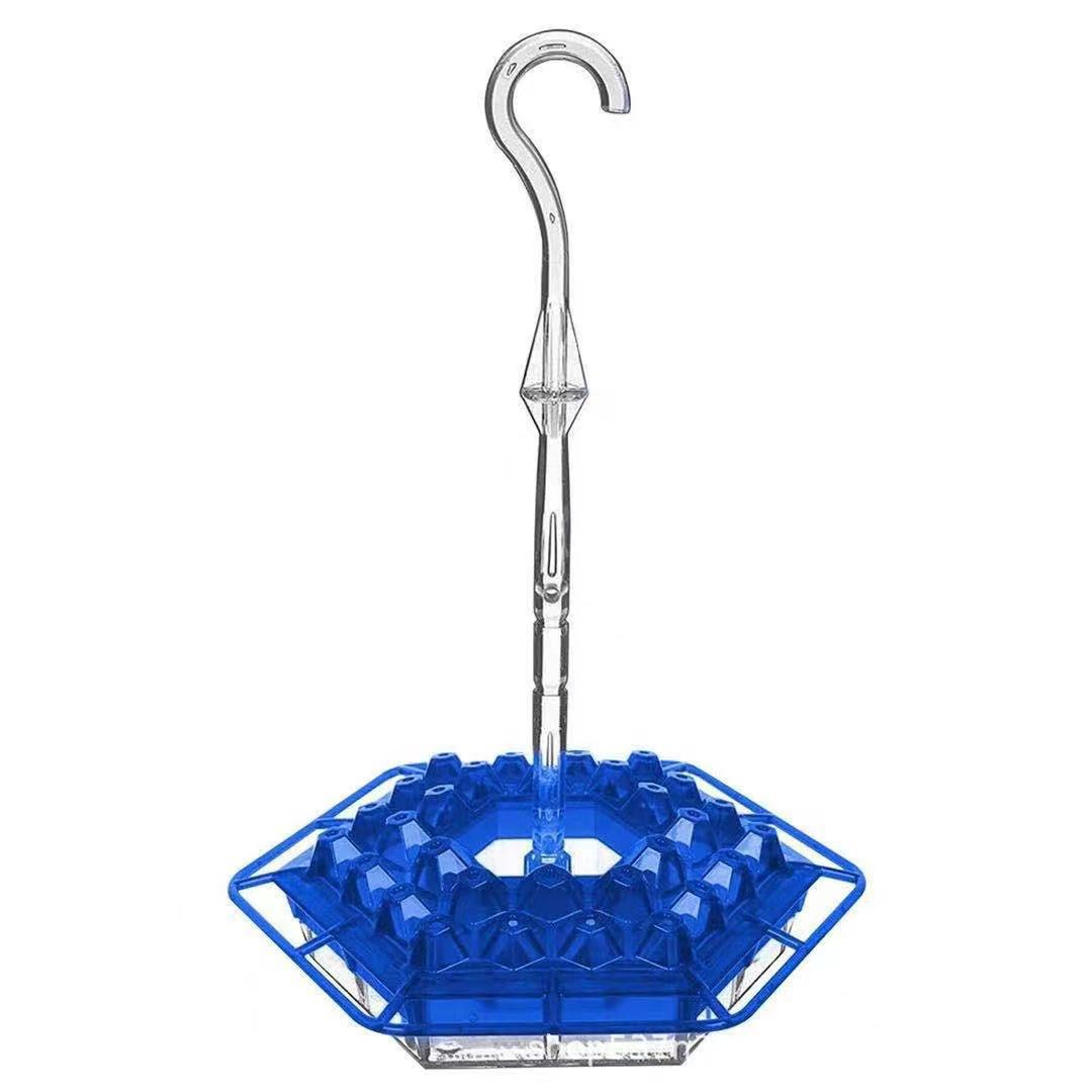 Outdoor Bird Feeder with 30 Ports, Ant Blocker, UV Protection
