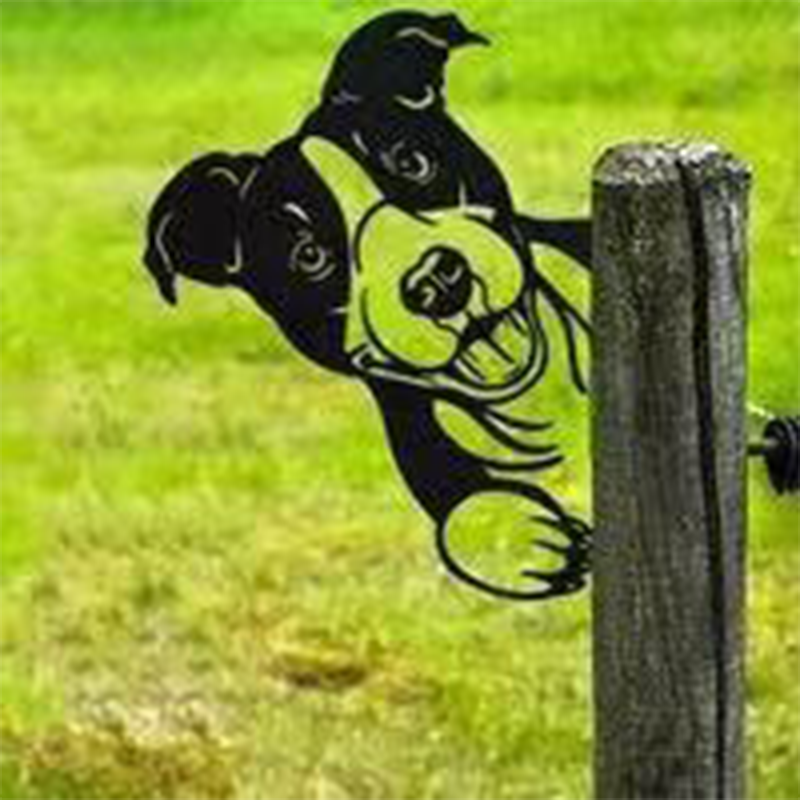 Rustic Country Yard Metal Decor