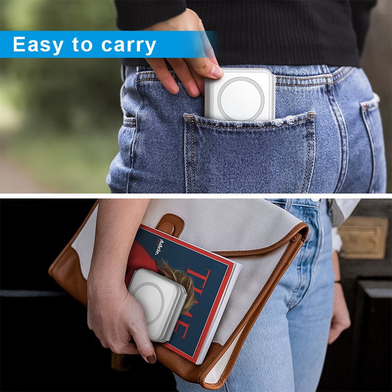 Compact 3 in 1 Portable Wireless Charging Pad
