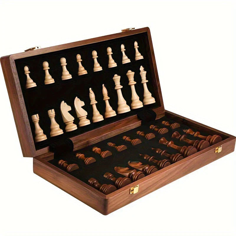 Classic Wood Chess Board Set for Tournament Play - Befez