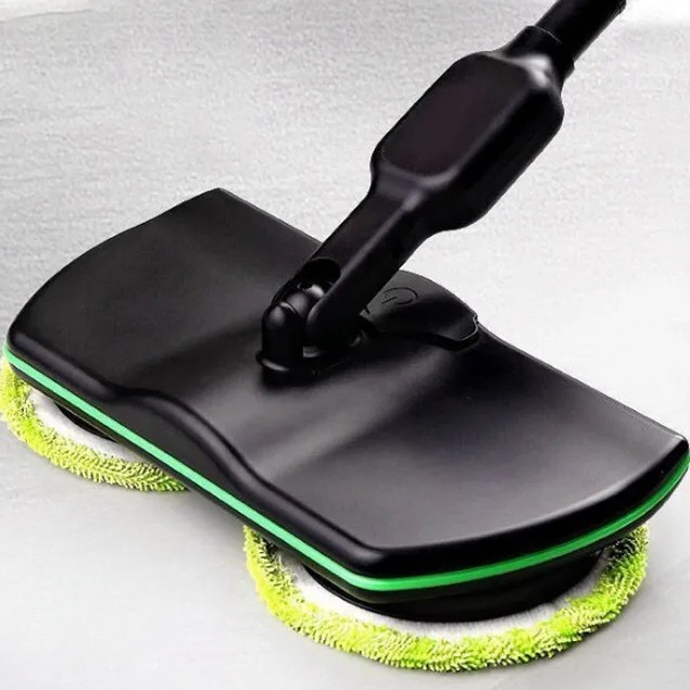 Wireless Rechargeable Floor Mop Cleaning Scrubber