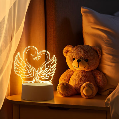 Colorful USB 3D Desk Lamp