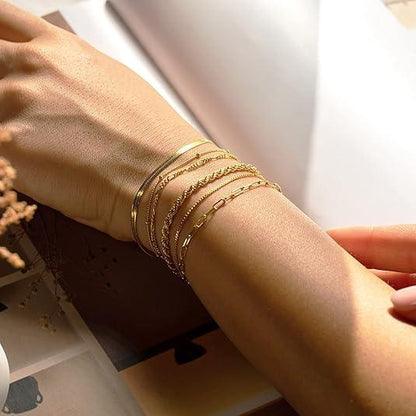Timeless 6pc Bangle Set Stack