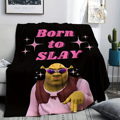 Anime Fleece Blanket for Geek Fans