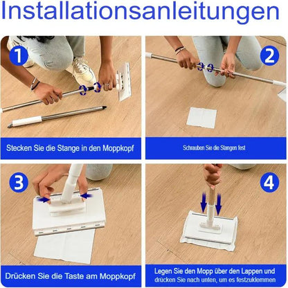 EasyGlide Mop — Sparkling Clean Floors Made Easy