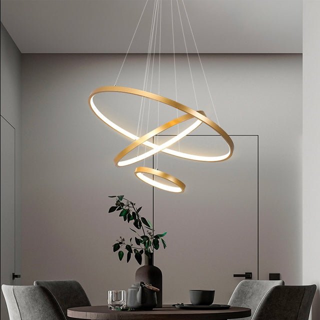 Modern Spiral Pendant Light