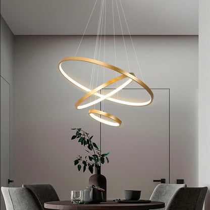 Modern Spiral Pendant Light