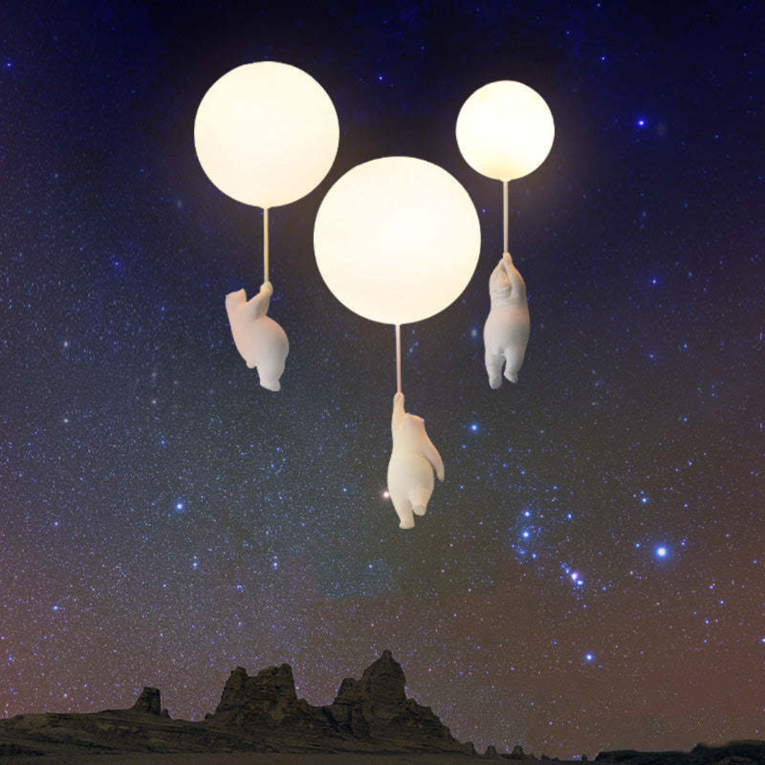 Befez Cute Bear Pendant Light Fixture