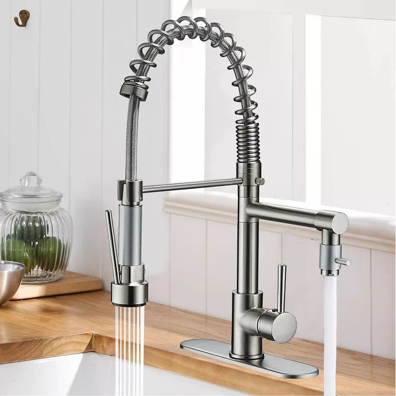 360° Rotating Stainless Steel Kitchen Sink Faucet