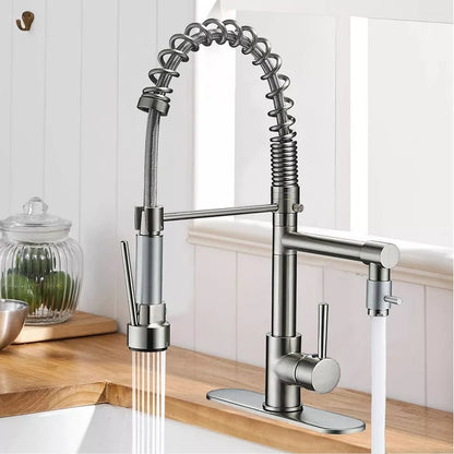 360° Rotating Stainless Steel Kitchen Sink Faucet