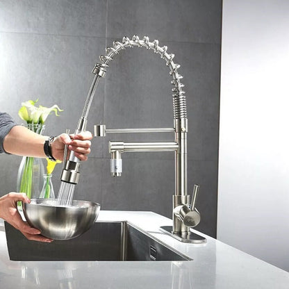 360° Rotating Stainless Steel Kitchen Sink Faucet