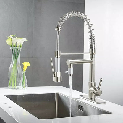 360° Rotating Stainless Steel Kitchen Sink Faucet