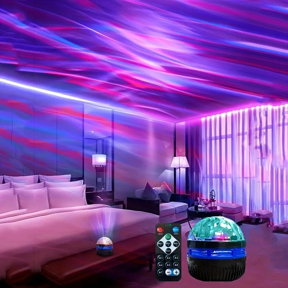 Colorful Night Sky Projection Desk Lamp