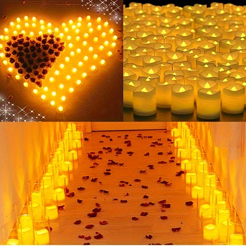 Warm Ambient LED Candle Lights