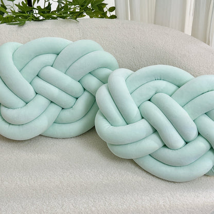 Soft Plush Pillow Set with 2 Decorative Cushions