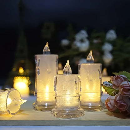 Warm LED Flameless Candles for Home Ambiance - Befez