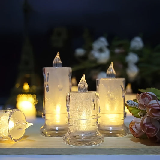 Warm LED Flameless Candles for Home Ambiance - Befez