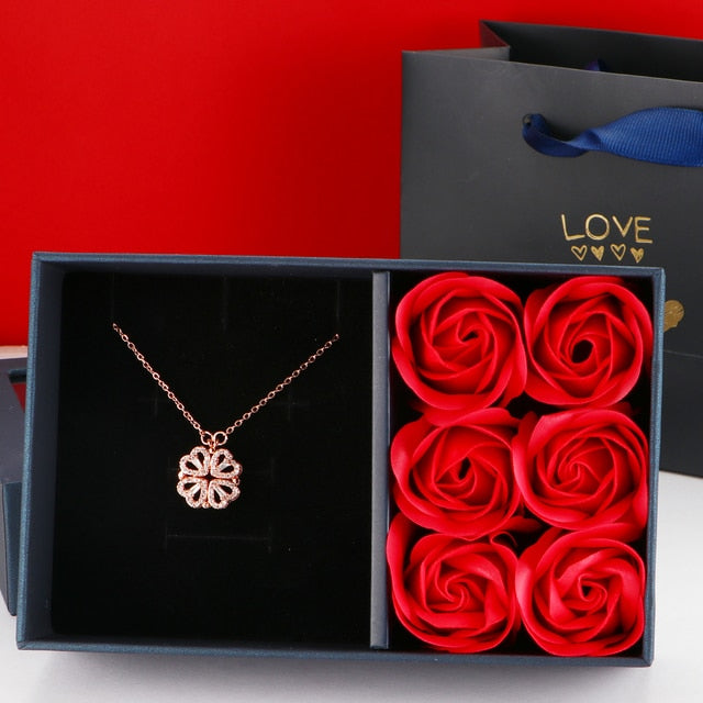 Befez | Elegant Diamond Good Luck Necklace
