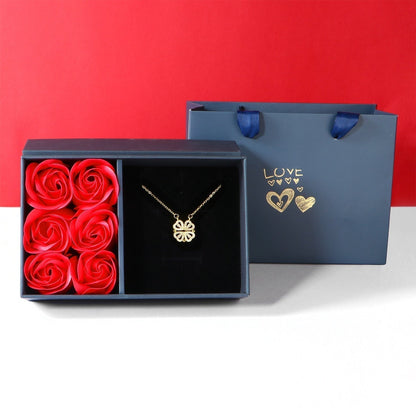 Befez | Elegant Diamond Good Luck Necklace